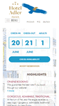 Mobile Screenshot of hotel-adler.ch