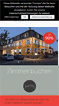 Mobile Screenshot of hotel-adler.de
