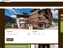 Tablet Screenshot of hotel-adler.it