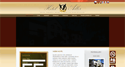 Desktop Screenshot of hotel-adler.cz